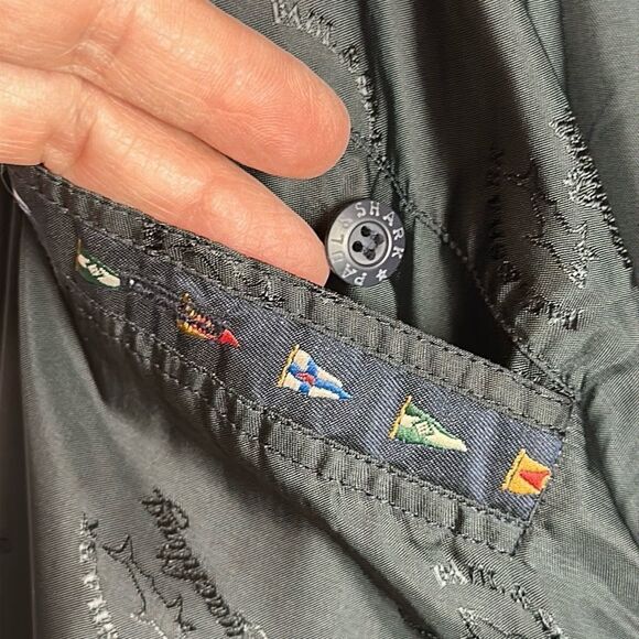 Paul & Shark Men's Navy Blue Wool Full Zip Sweater Cardigan Fully Lined Jacket M - Picture 13 of 16